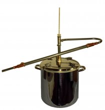 Low-Cost 9-Litres Stainless-Steel Distillery with Tension Lock
